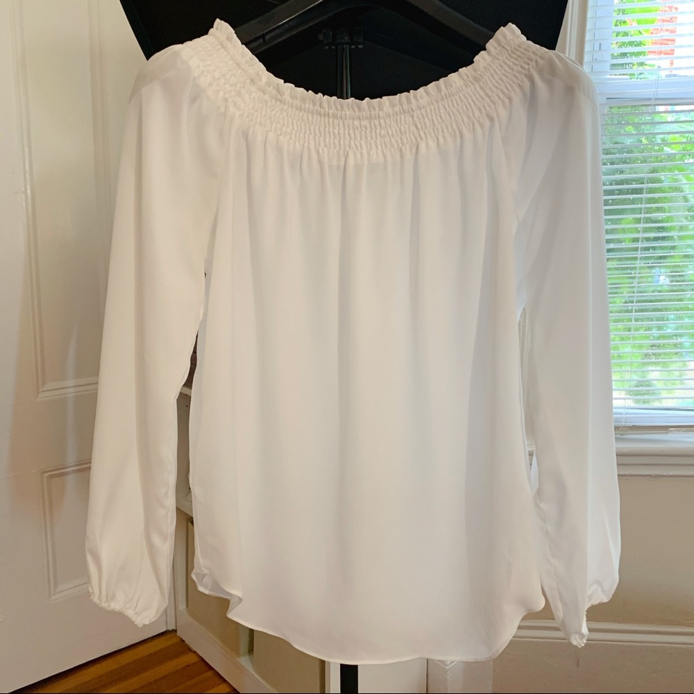 Saks Fifth Avenue Off-The-Shoulder Top